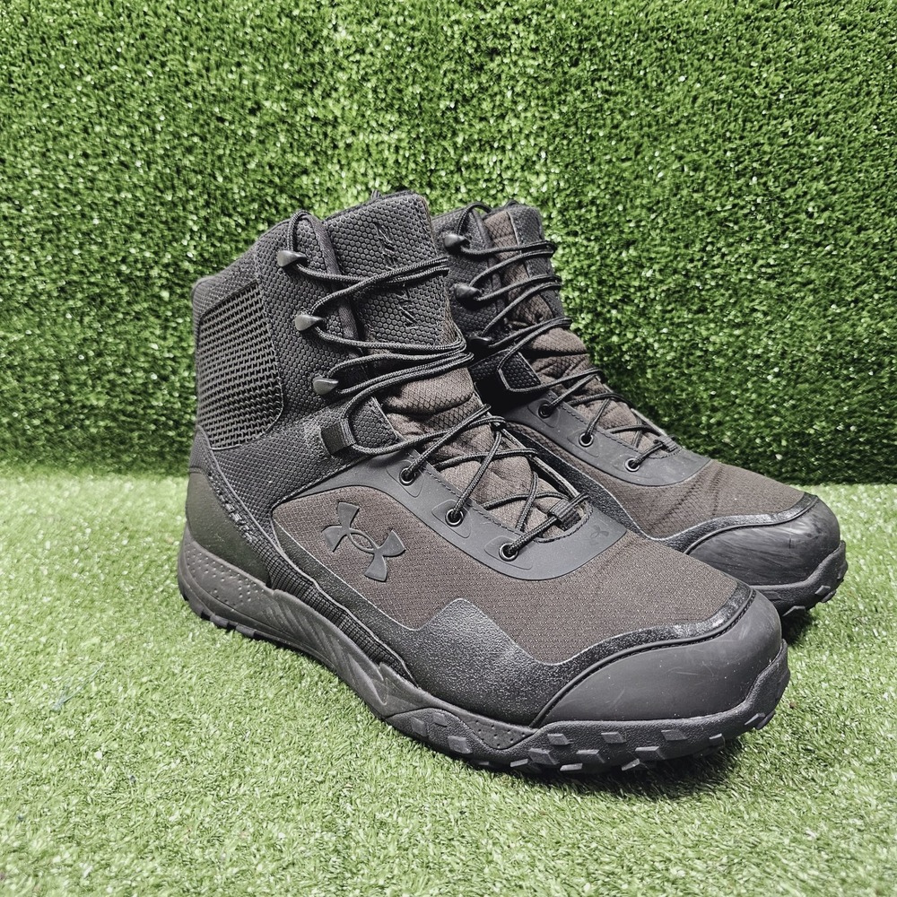 Under Armour Valsetz RTS 1.5 Black Athletic Tactical Boots Mens Size US 13